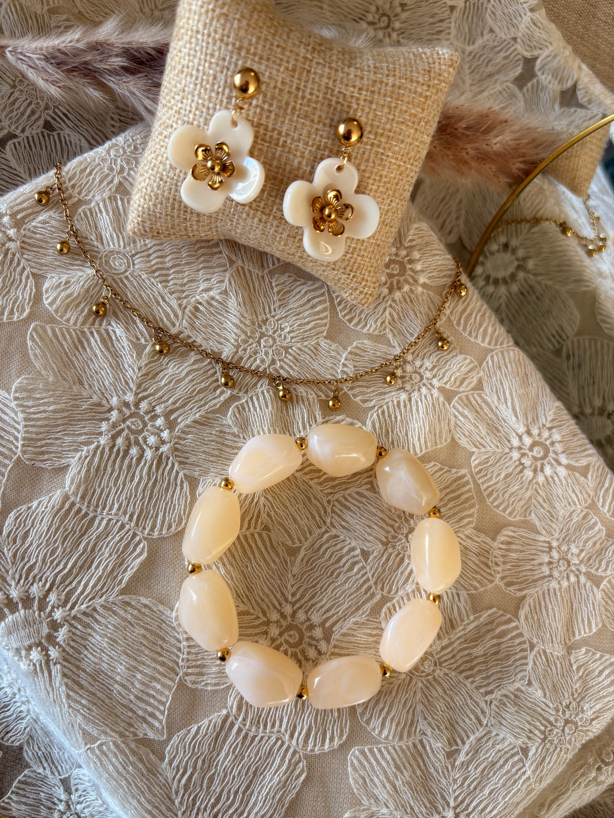Boucles d’oreilles ANNA en acier inoxydable