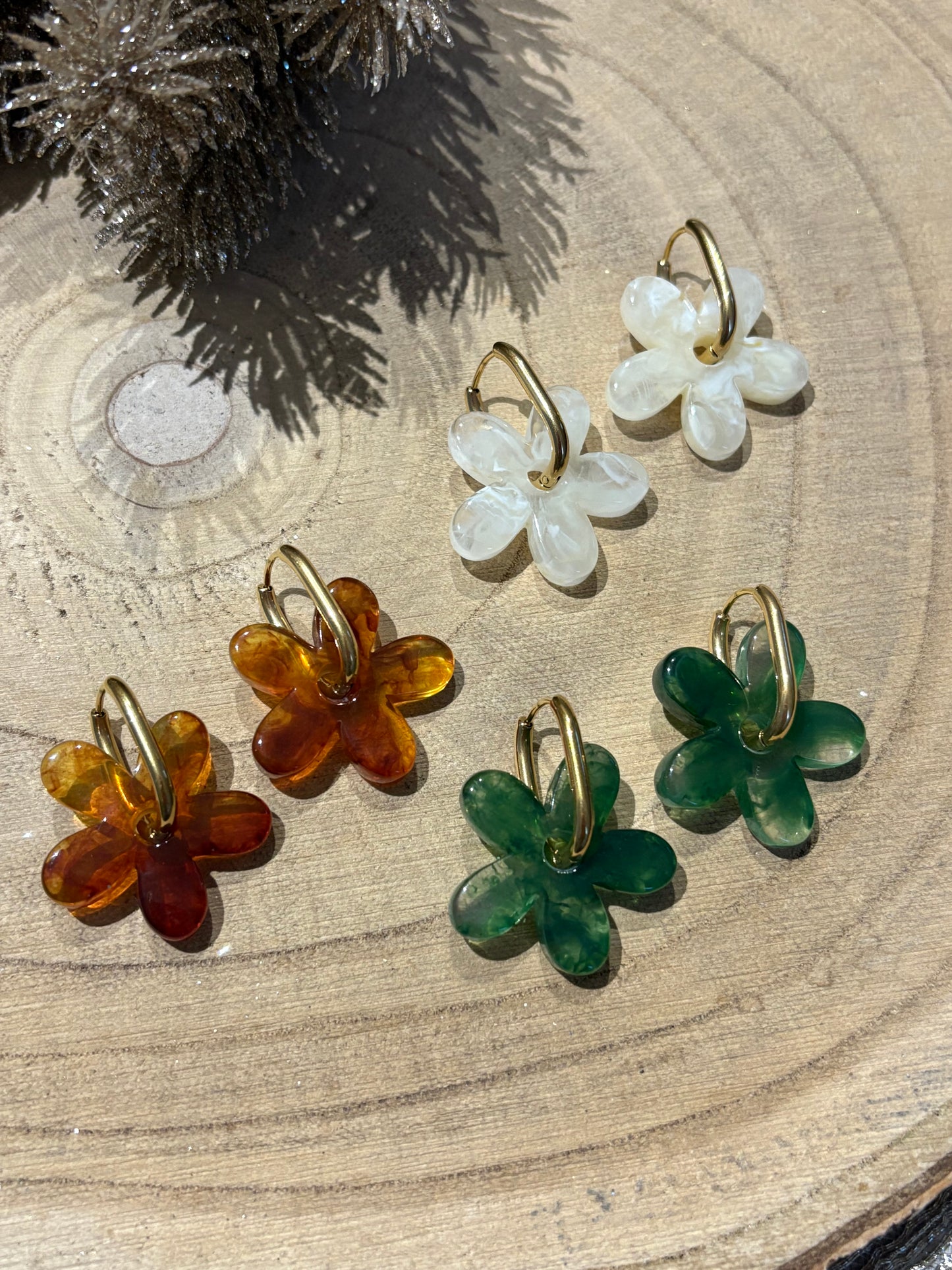 Boucles d’oreilles Flowers