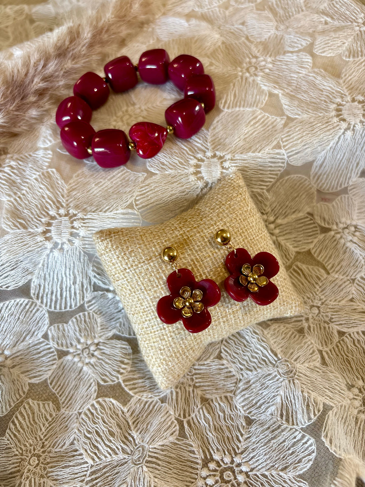 Boucles d’oreilles ANNA en acier inoxydable