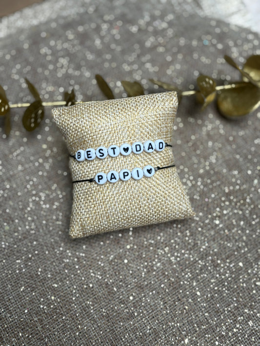 Dernière chance : bracelet cordon homme personnalisé