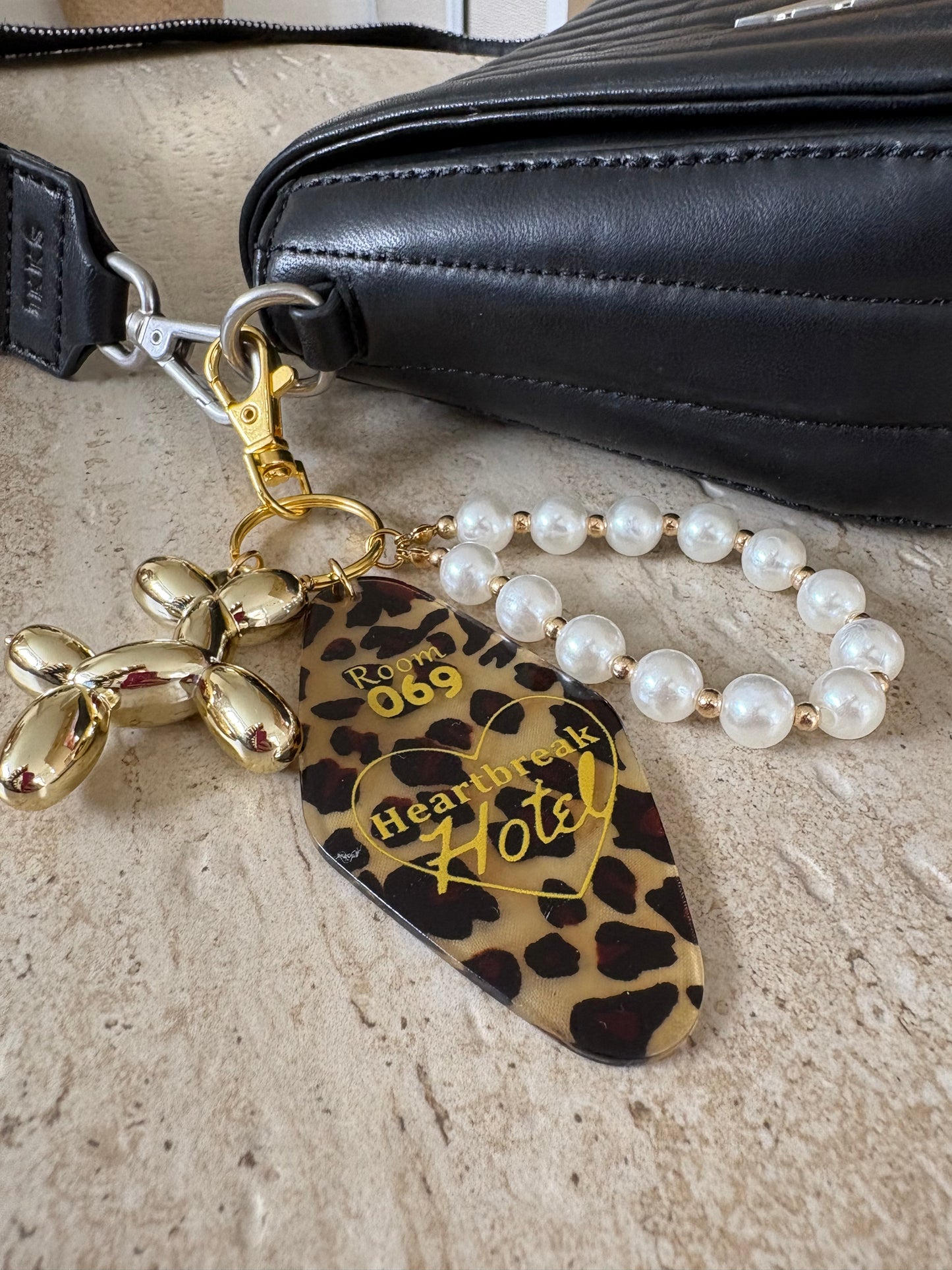 Porte clef grigri de sac graou