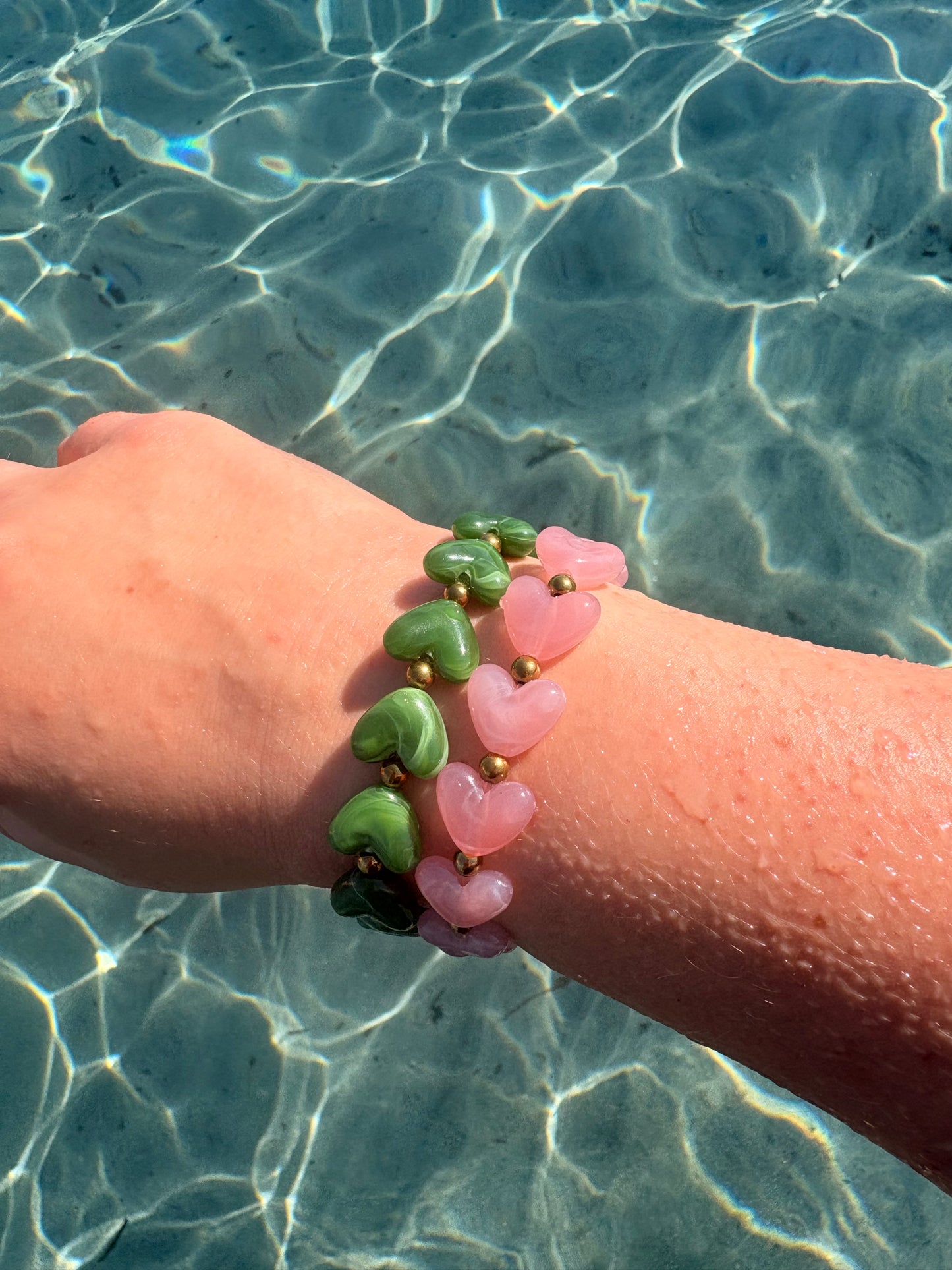 Bracelet cœurs CRAZY LOVE