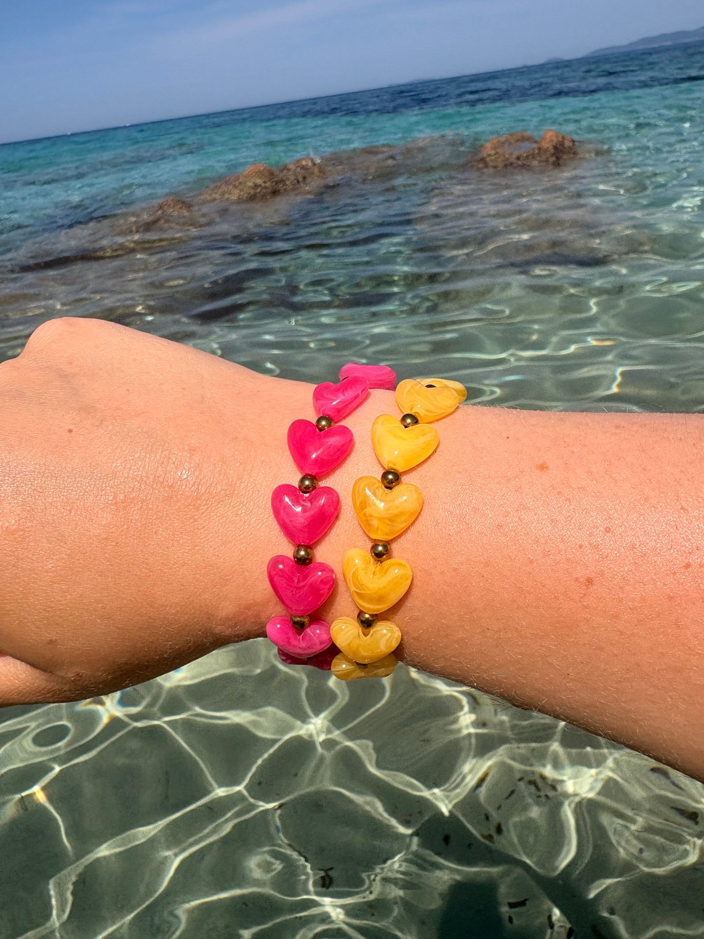 Bracelet cœurs CRAZY LOVE