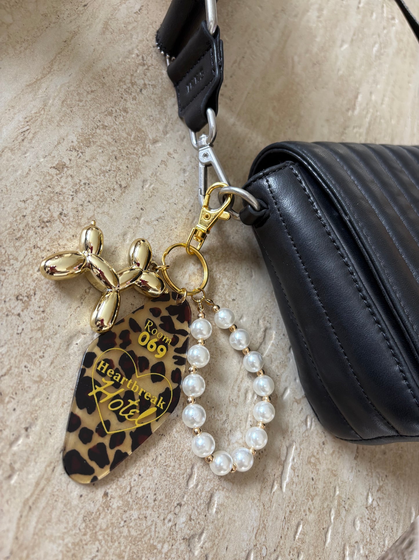 Porte clef grigri de sac graou