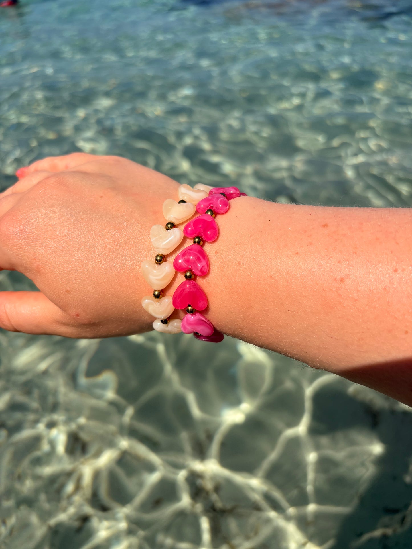 Bracelet cœurs CRAZY LOVE
