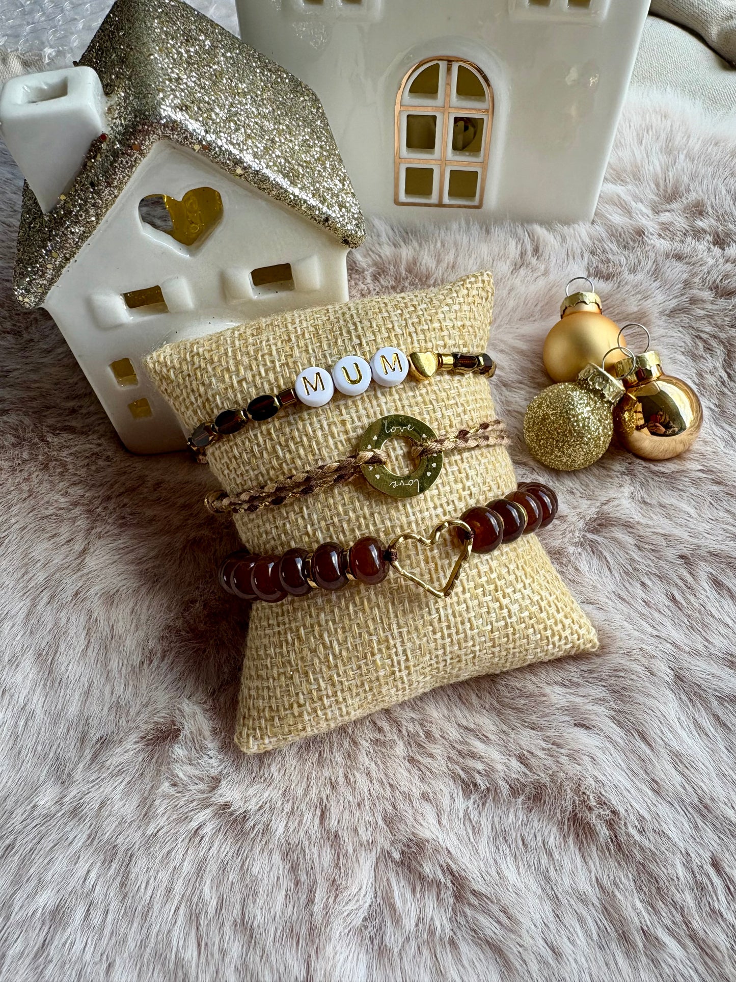 Bracelet médaille Love