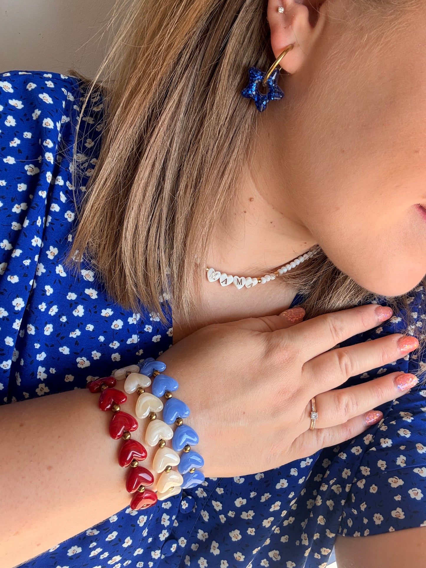 Bracelet cœurs CRAZY LOVE