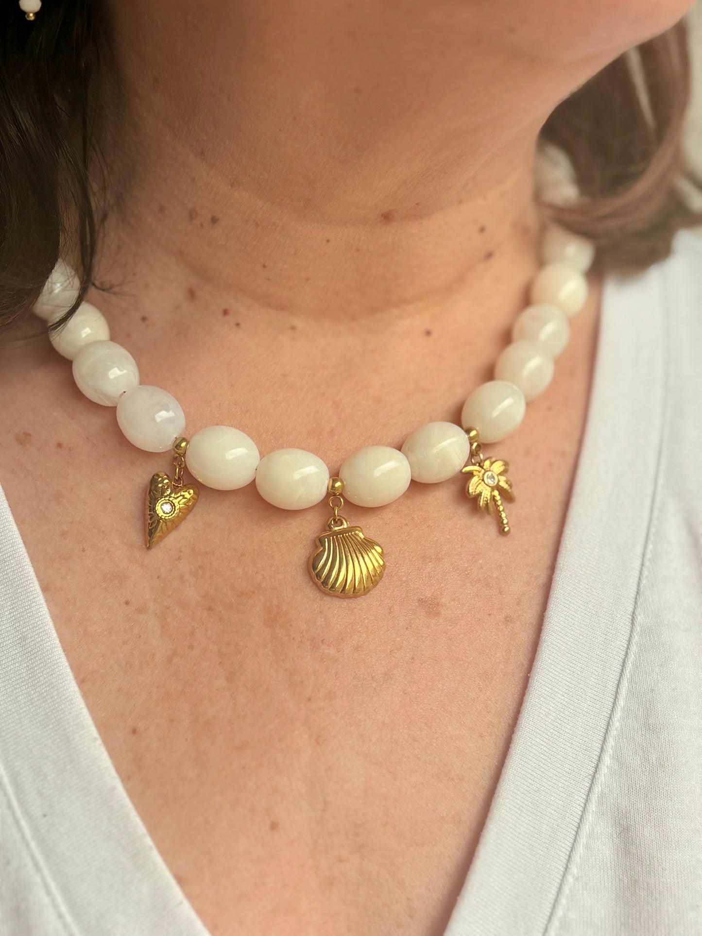 Collier breloques SUMMER