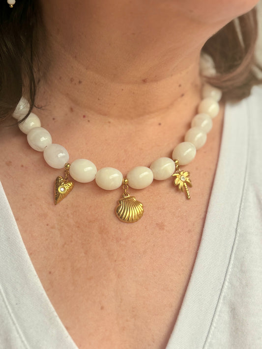 Collier breloques SUMMER