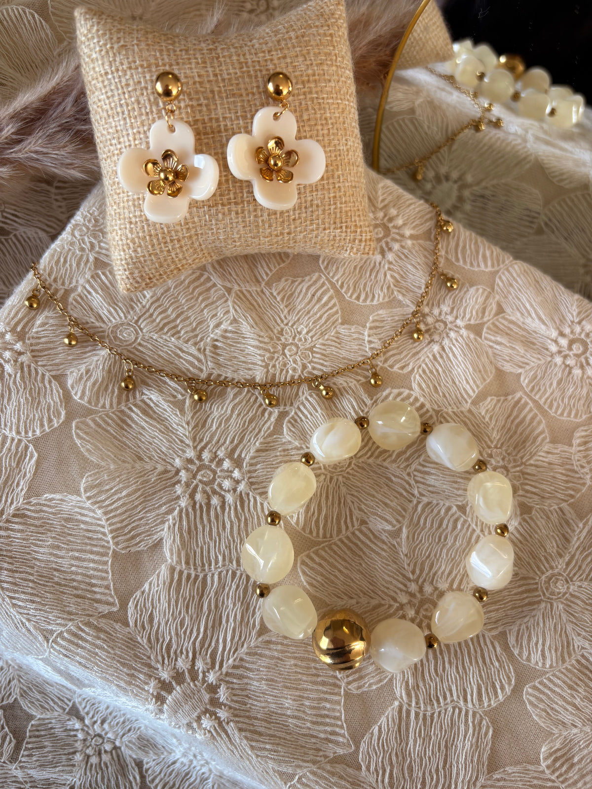 Boucles d’oreilles ANNA en acier inoxydable