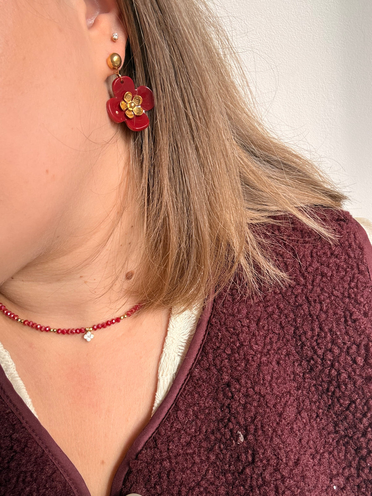 Boucles d’oreilles ANNA en acier inoxydable