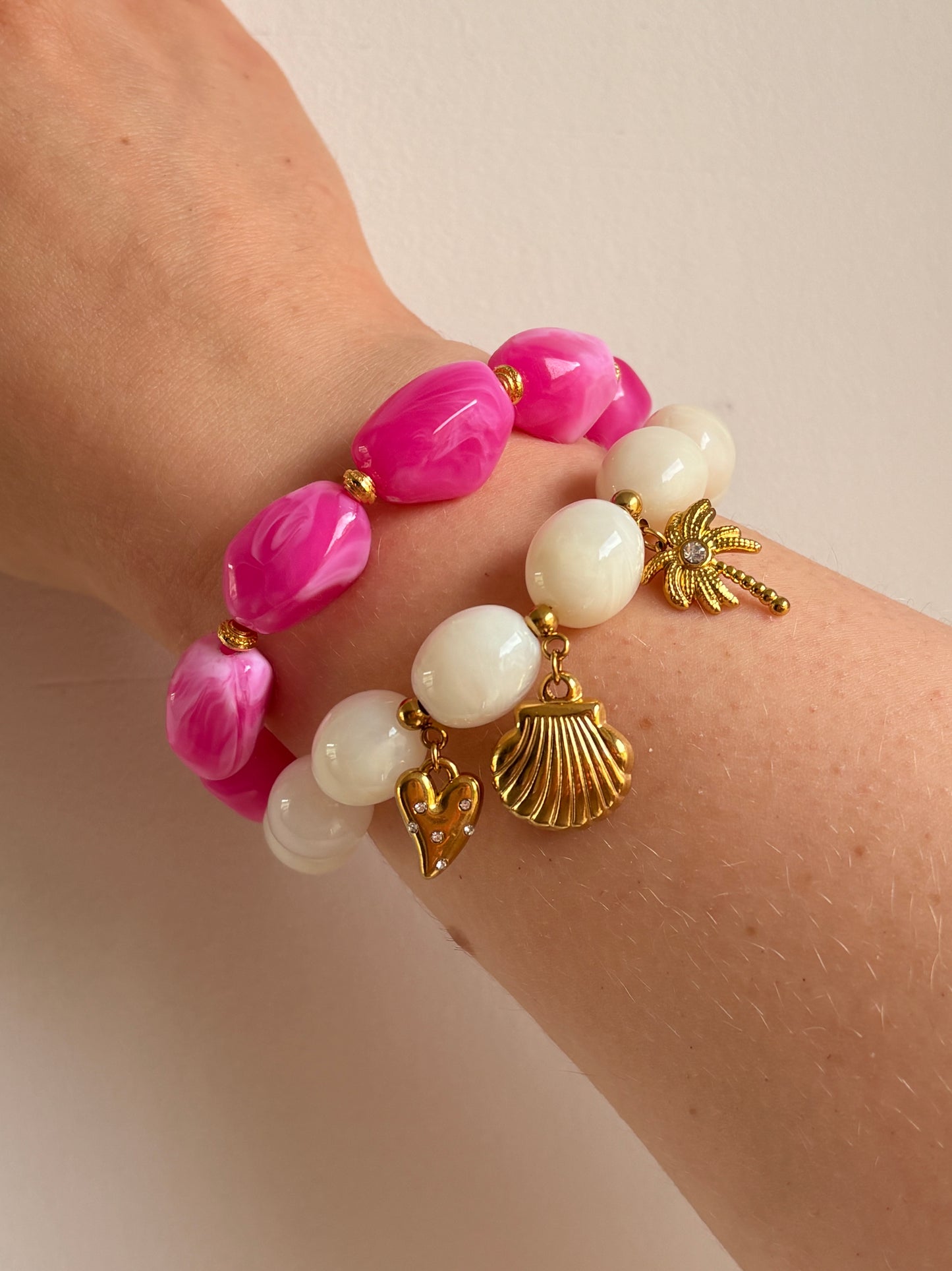 Bracelet breloque acier inoxydable