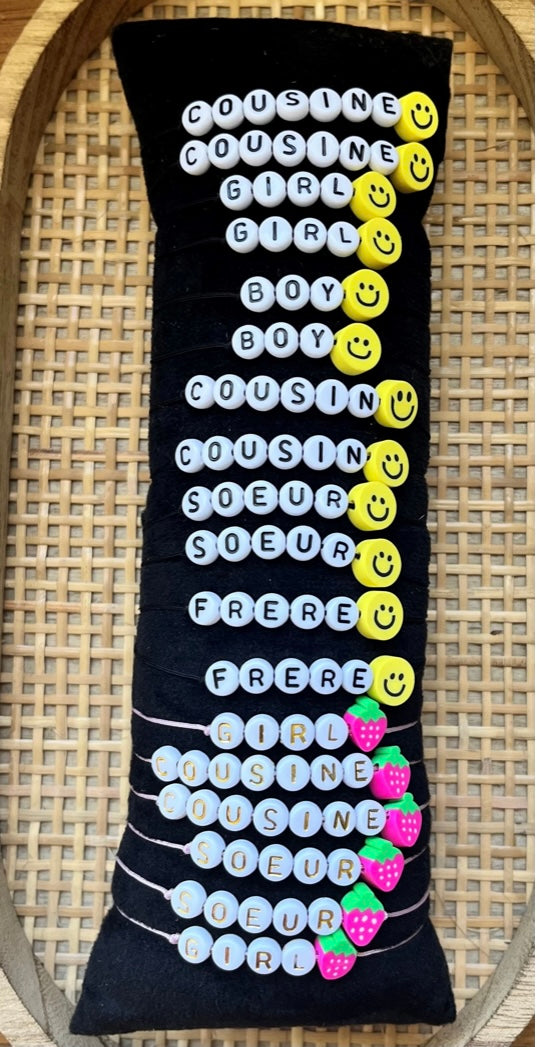 Bracelet Emoji enfant