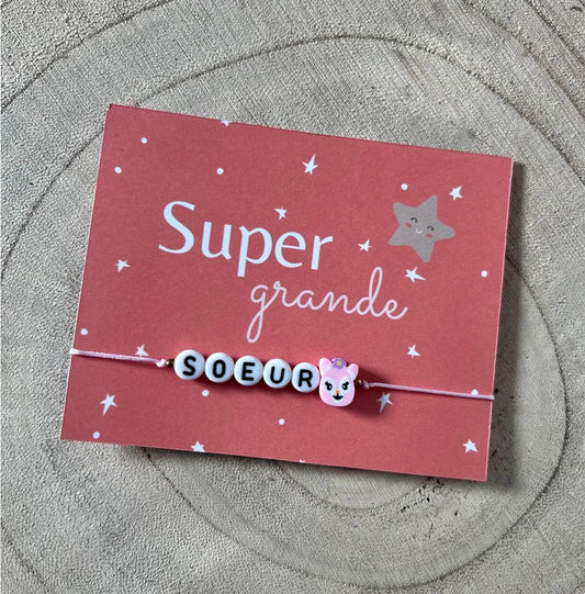 Carte super grande sœur