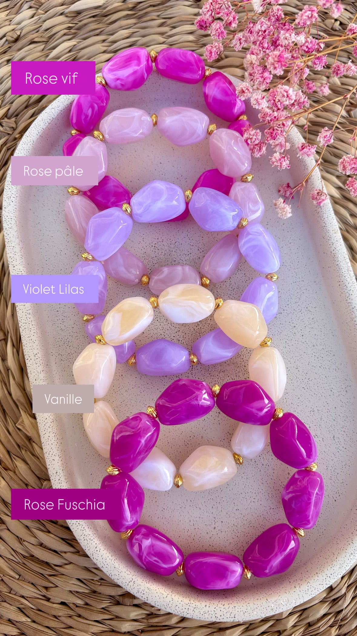 Bracelet SUMMER (5 couleurs)
