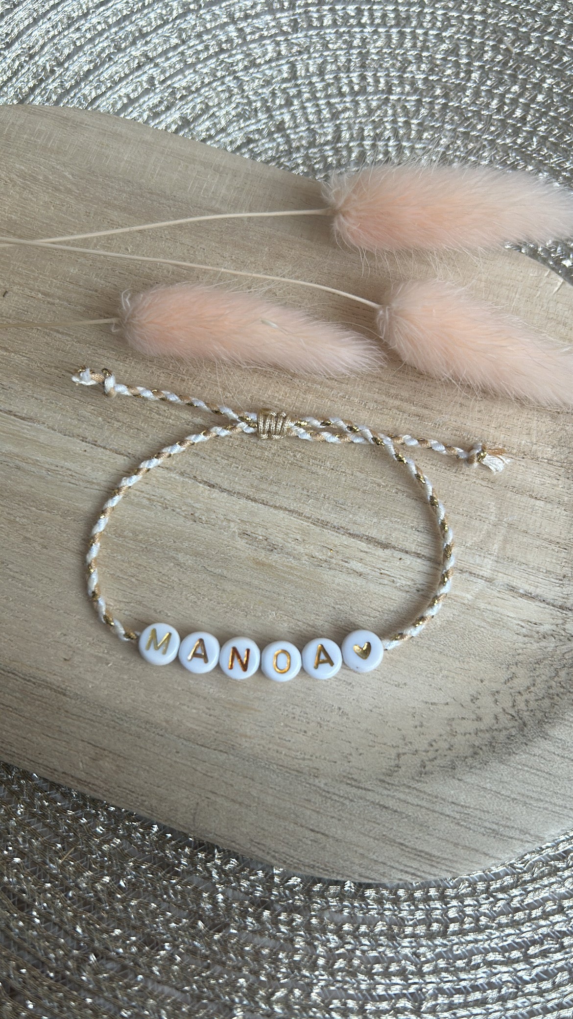 Bracelet bonheur tressé