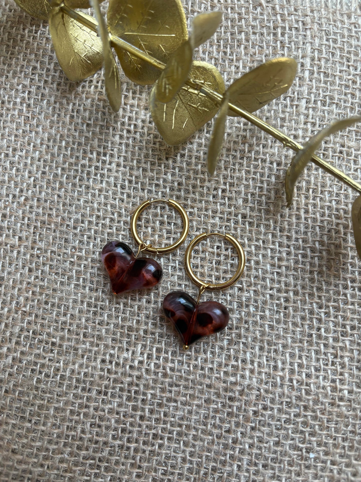 Boucles d’oreilles AMOUR GRAOU acier inoxydable